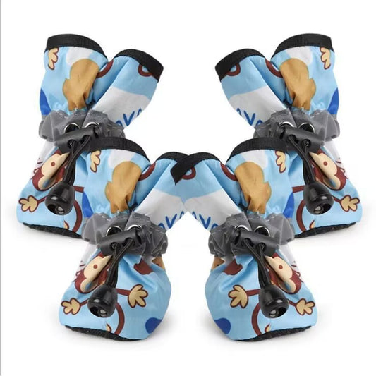 Non-Slip Waterproof Dog Booties